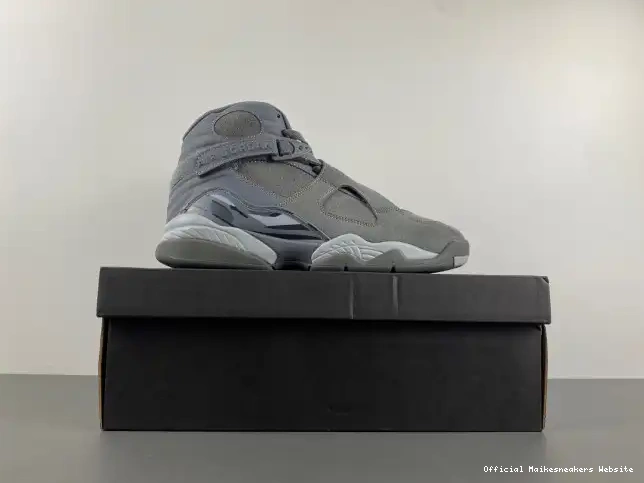 Official Maikesneakers Cool 8 305381-014 Jordan Retro Grey 0616